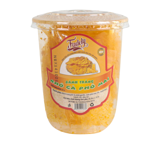 Bánh tráng khô gà phô mai