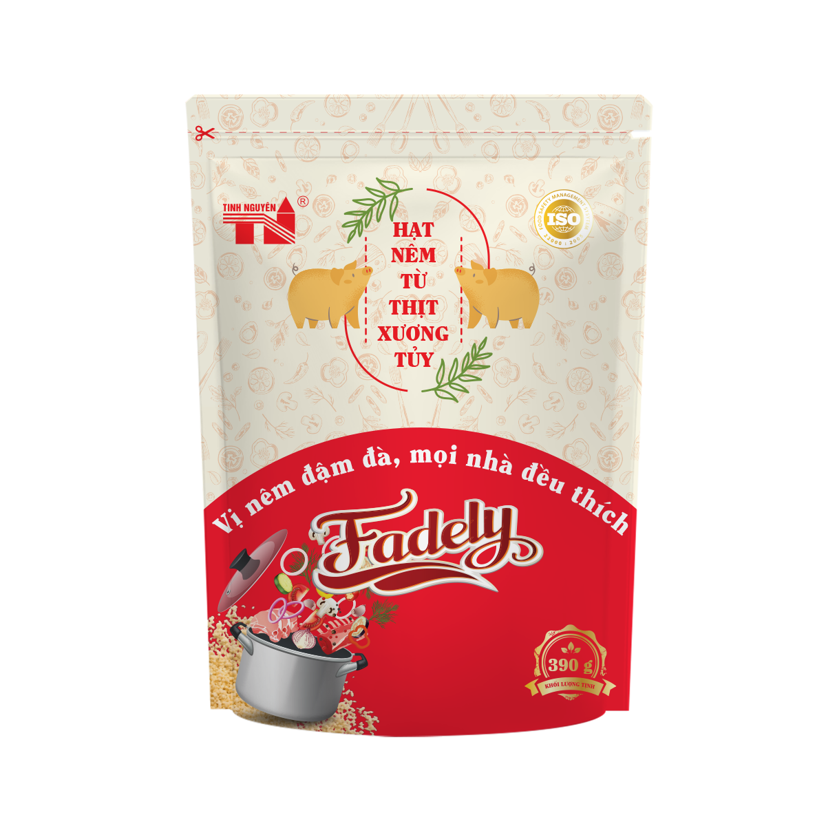 Hạt nêm từ thịt, xương, tủy