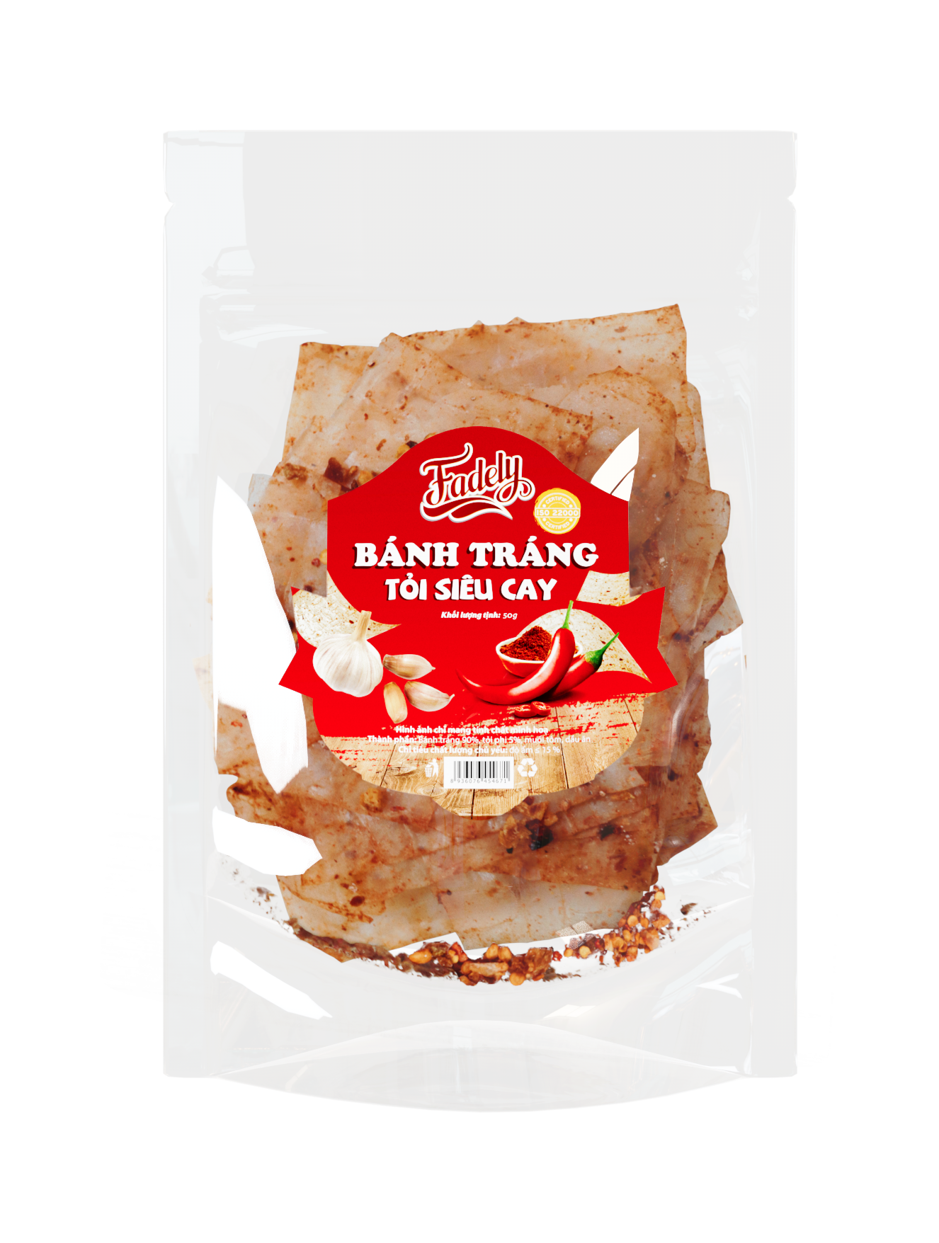 Bánh Tráng Tỏi Siêu Cay