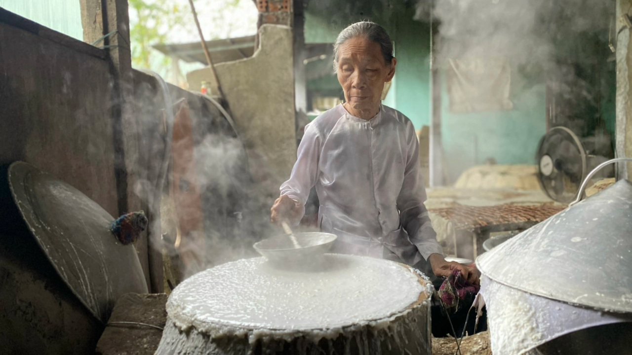 Bánh tráng ở Tây Ninh được công nhận là di sản văn hoá phi vật thể