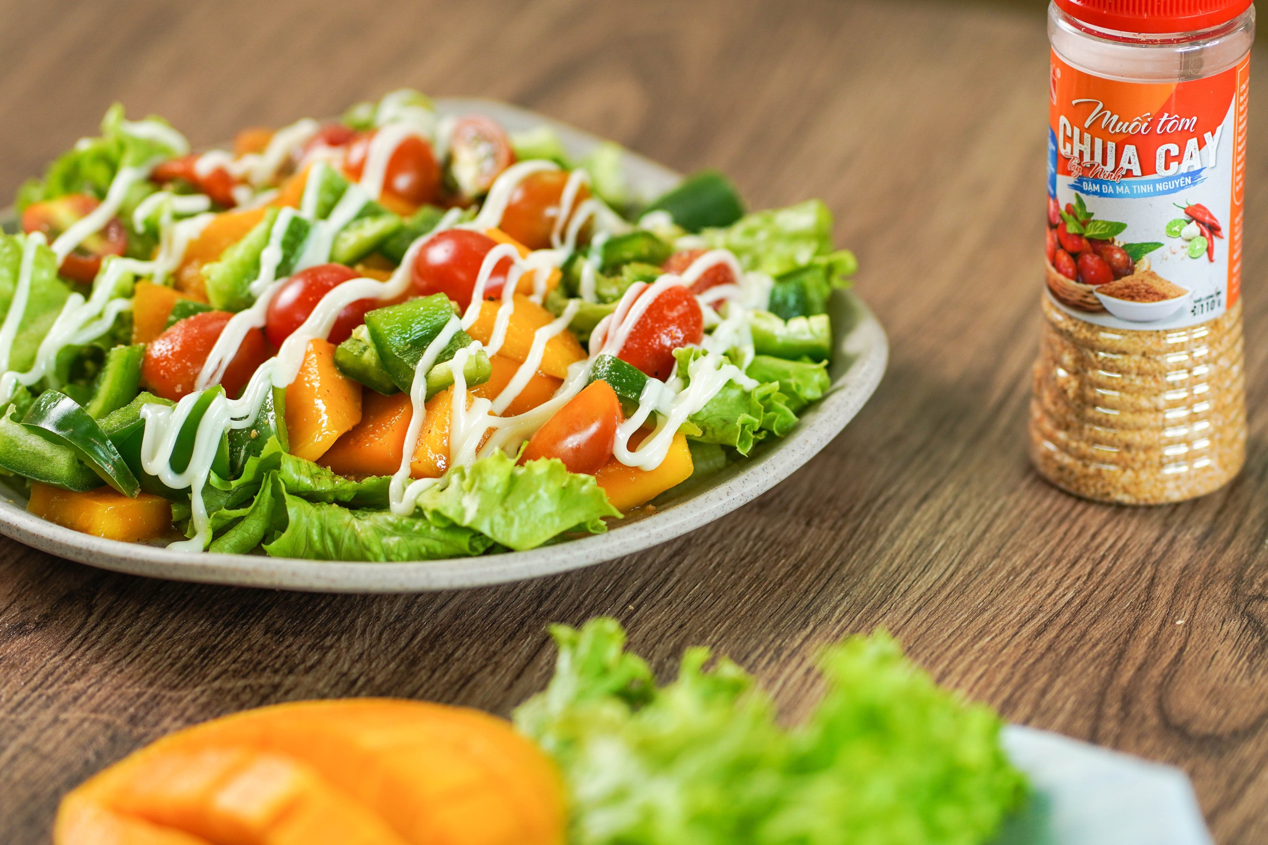 Salad xoài chua ngọt đúng chuẩn sống Healthy