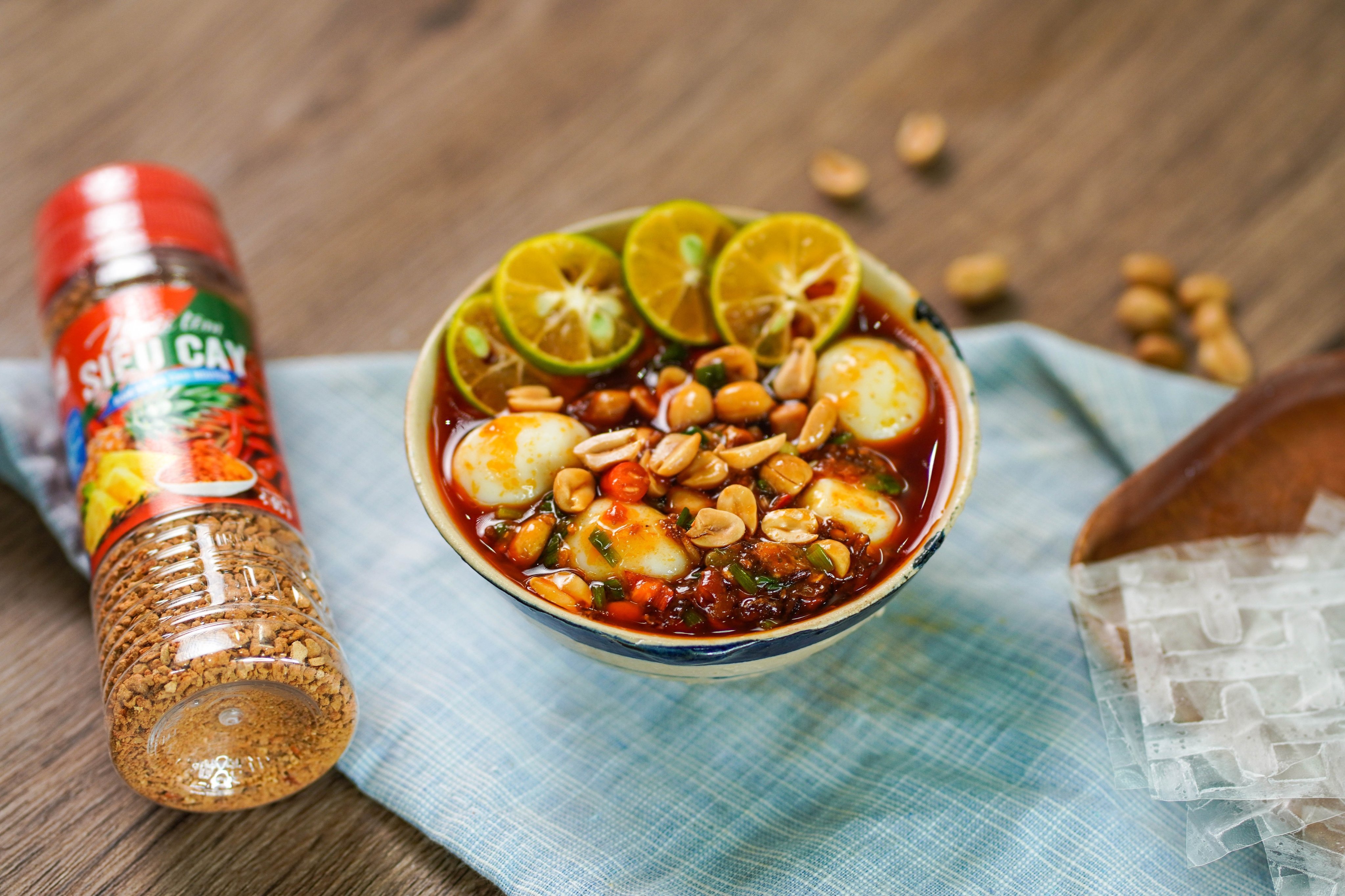 Cách làm xốt tắc trứng béo ngậy chấm bánh tráng